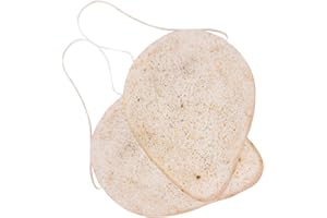 VICASKY 2pcs Natural Walnut Seed Facial Cleansing Sponge with Konjac Root, Gentle Face Wash Tool