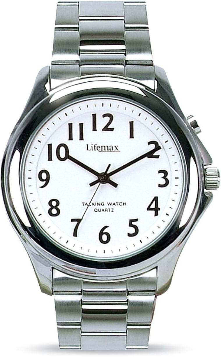 Lifemax/RNIB Men's Talking Watch 411.5 with Bracelet Amazon.co.uk Watches