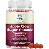ACV Apple Cider Vinegar Gummies - Natural Energy Supplement ACV with Mother for Body Cleanse Immune Support and Gut Health with Vitamin B12 and Beet Root - 120 Count