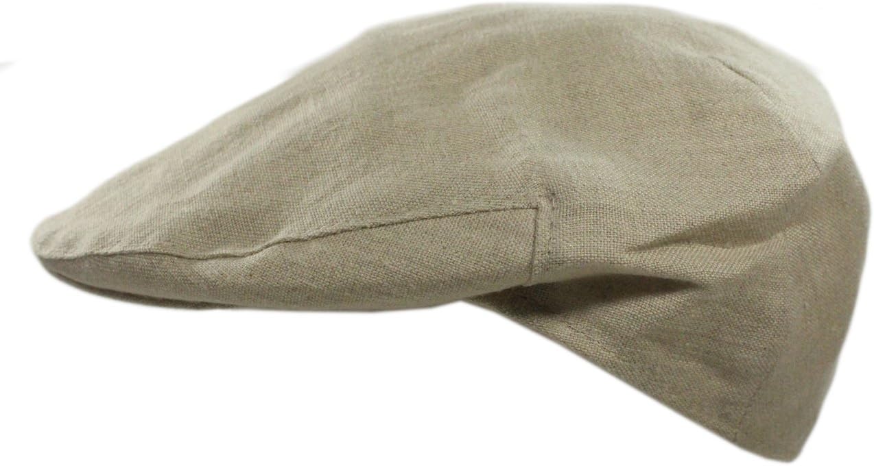 Biddy Murphy Linen Cap 100% Irish Linen Flat Cap Made in Ireland