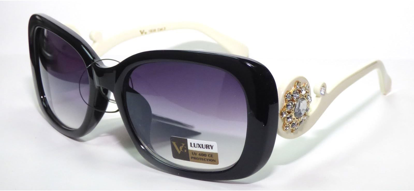 VG11-S3 VG Eyewear Elegant Rhinestones Women's Sunglasses Gradient UV400 CE