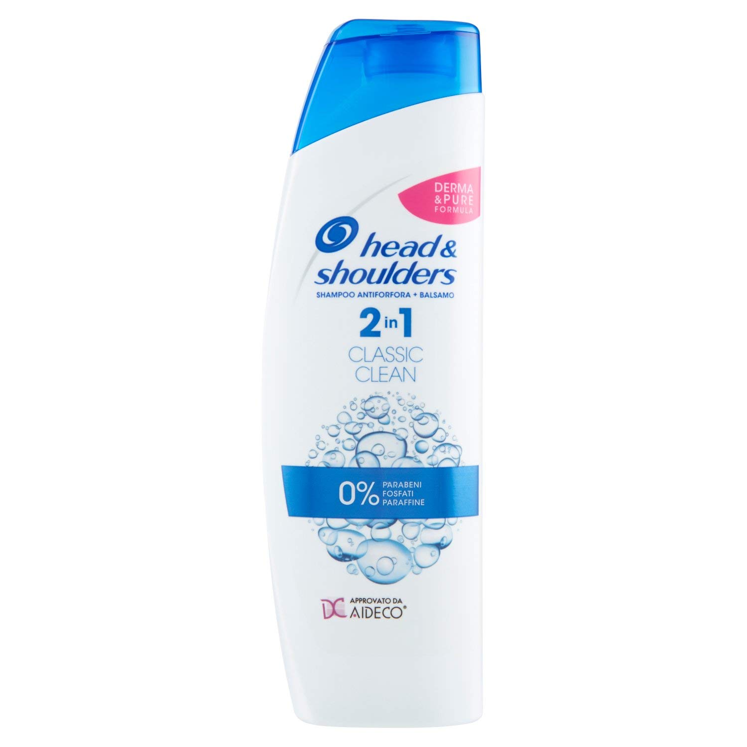 Head & Shoulders Shampoo Antiforfora 2 in 1 Classic Clean, 225 ml
