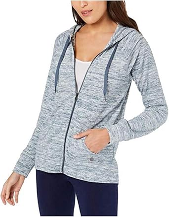 ideology zip jacket space dye