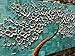 YaSheng Art- 3D Flowers Artwork Oil Painting On Canvas 100% Hand Painted Texture Silver Flowers Paintings Modern Canvas Wall Art Home Bedroom Living Room Office Wall Decor 24x48inch