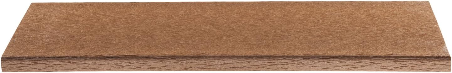 POLYWOOD SBT18TE South Beach 18" Outdoor Side Table, Teak : Patio Side Tables : Garden & Outdoor