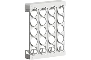 FANSHINUO 20 Capacity Coffee Pods Dispenser Shelf Wall Mount Pods Holder Space Efficient Kitchen Organization Rack Wall Mount