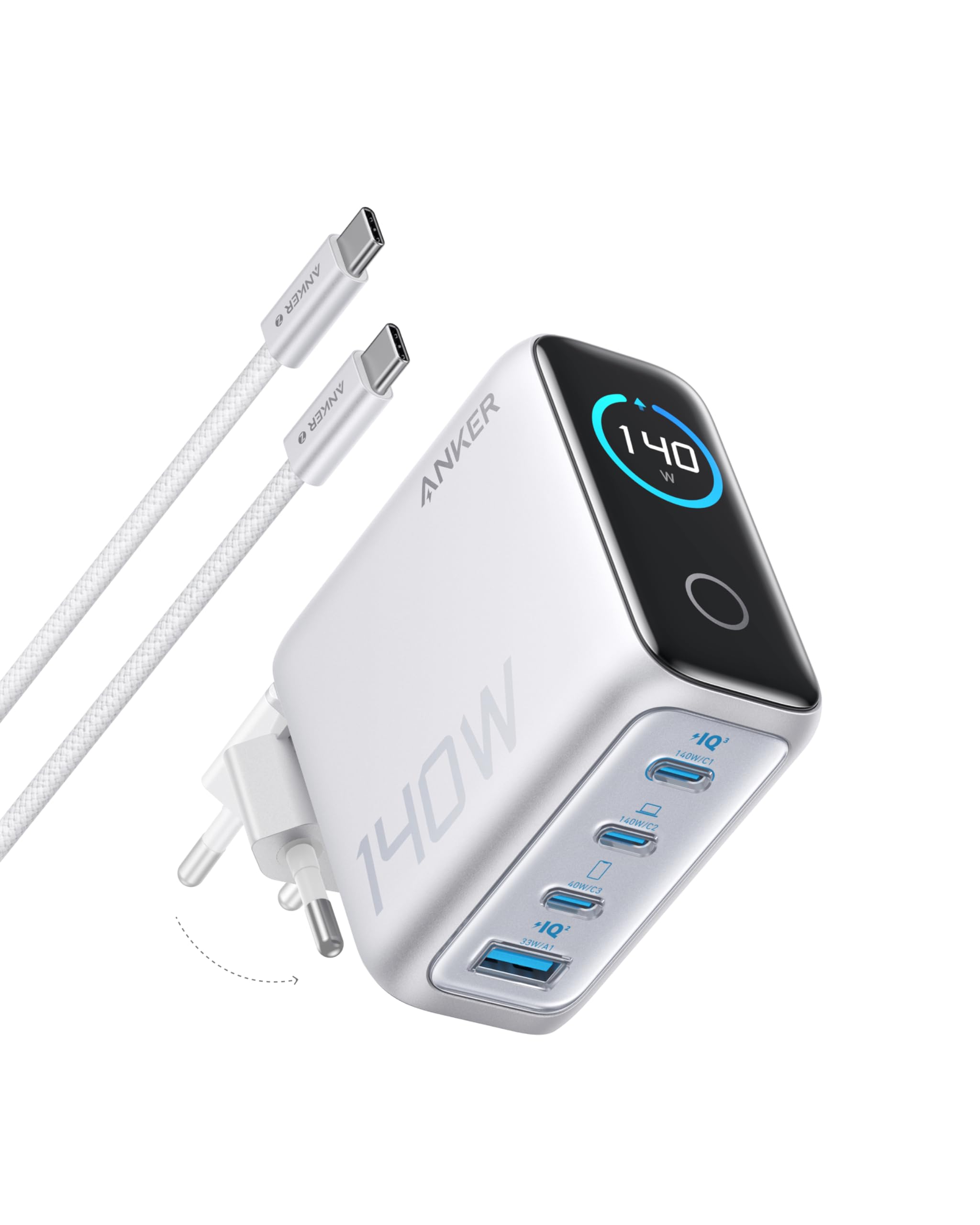 Anker Laptop Charger, 140W MAX USB C