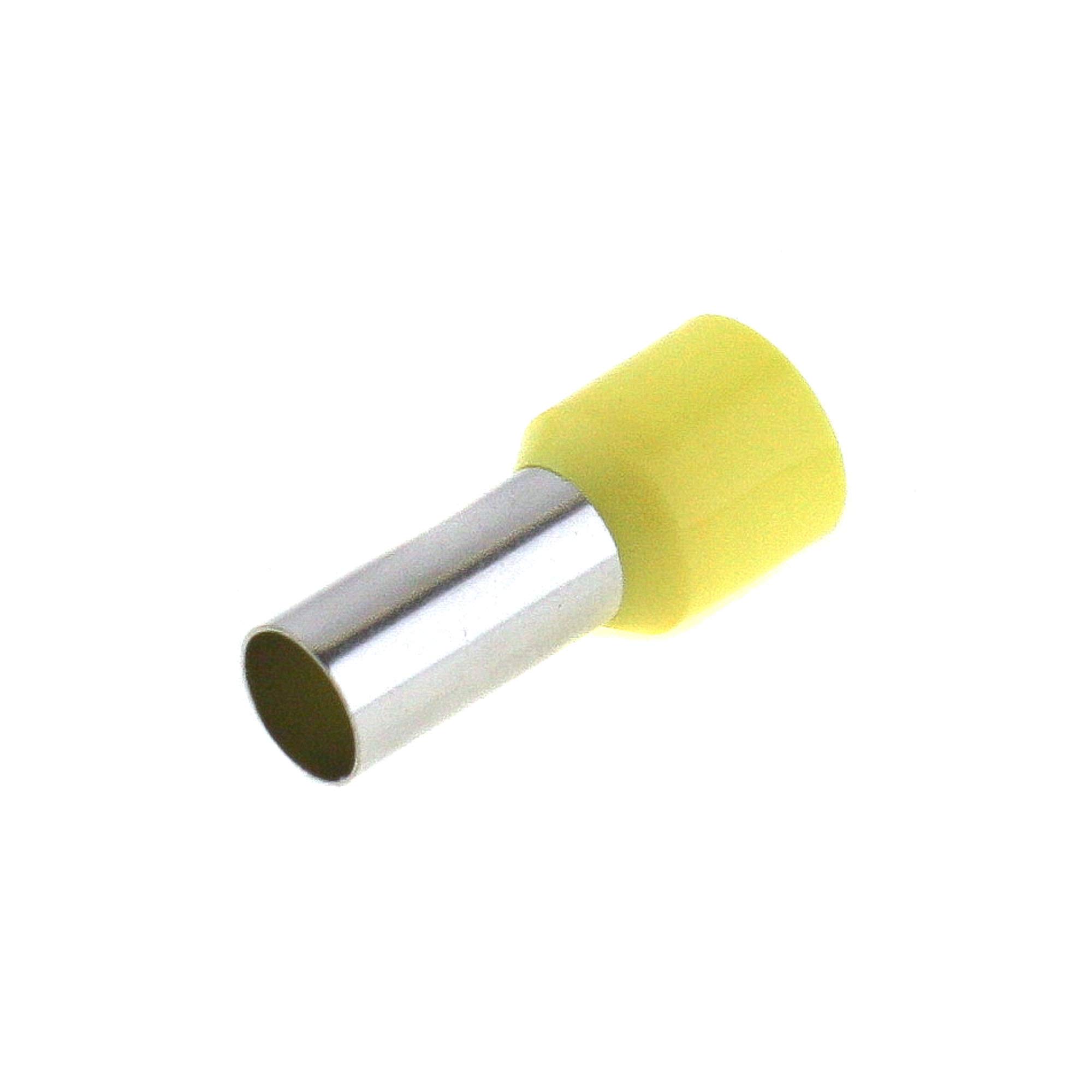 SeKi Pack of 50 Insulated Cable End Ferrules 25 mm² Professional Quality Yellow
