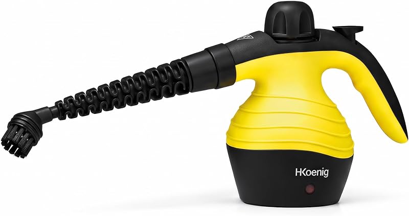 Handdampfreiniger 4,2 bar NV60, 250 ml, Tragbar, Tragbar, Kompakt, Ergonomisch, Leistungsstark 1000W, 6 Mehrzweckzubehör — Foto 5 von 8