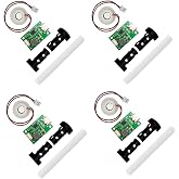 SazkJere 4Pcs Single Spray DC 5V Humidifieration Atomization Disc Type-C Interface Atomization Drive Circuit Board No Switch No Timing Function