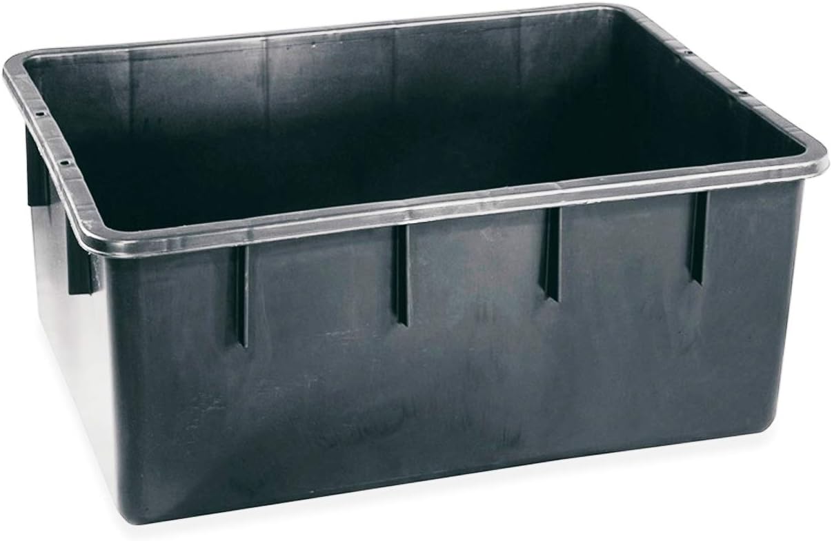 PLASTICOS HELGUEFER-CUBETA RECTANGULAR NEGRA 220L: Amazon.es: Bricolaje y herramientas