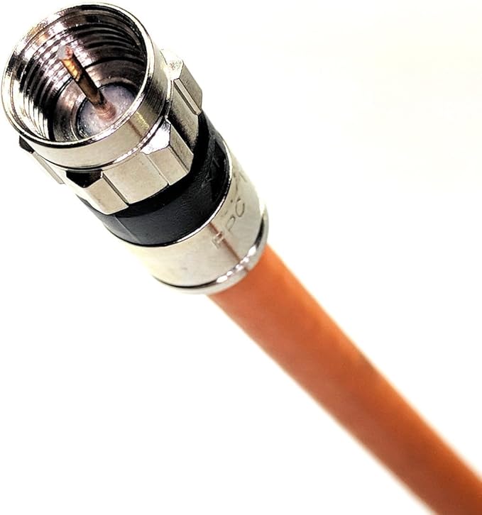 120ft DIRECT BURIAL UNDERGROUND RG6 COAXIAL CABLE 18AWG GEL
