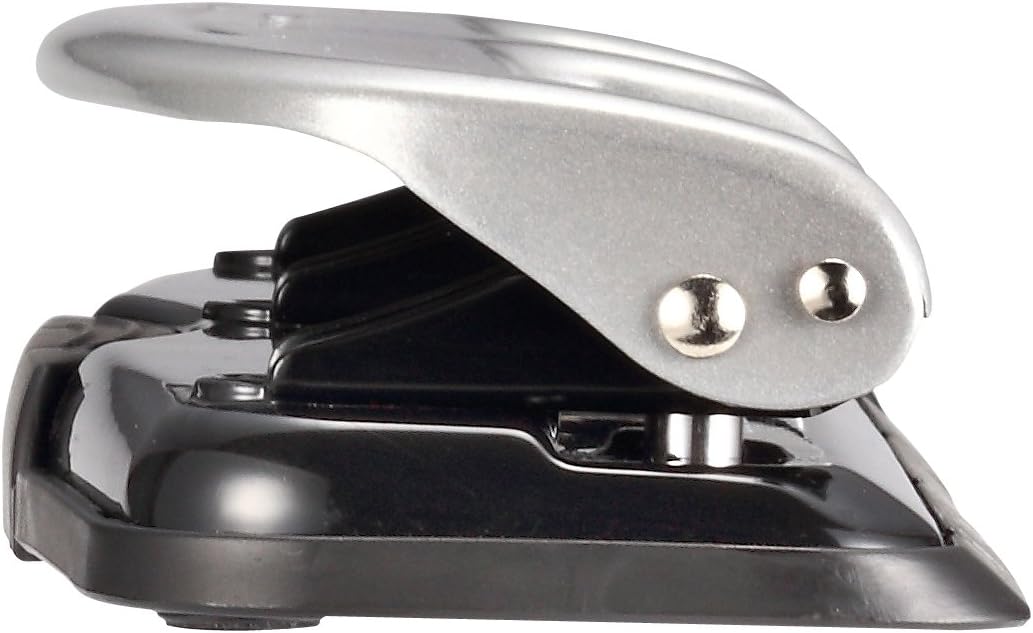 PaperPro inPRESS 12 Reduced Effort Three-Hole Punch, Silver/Black (2101) : Office Products
