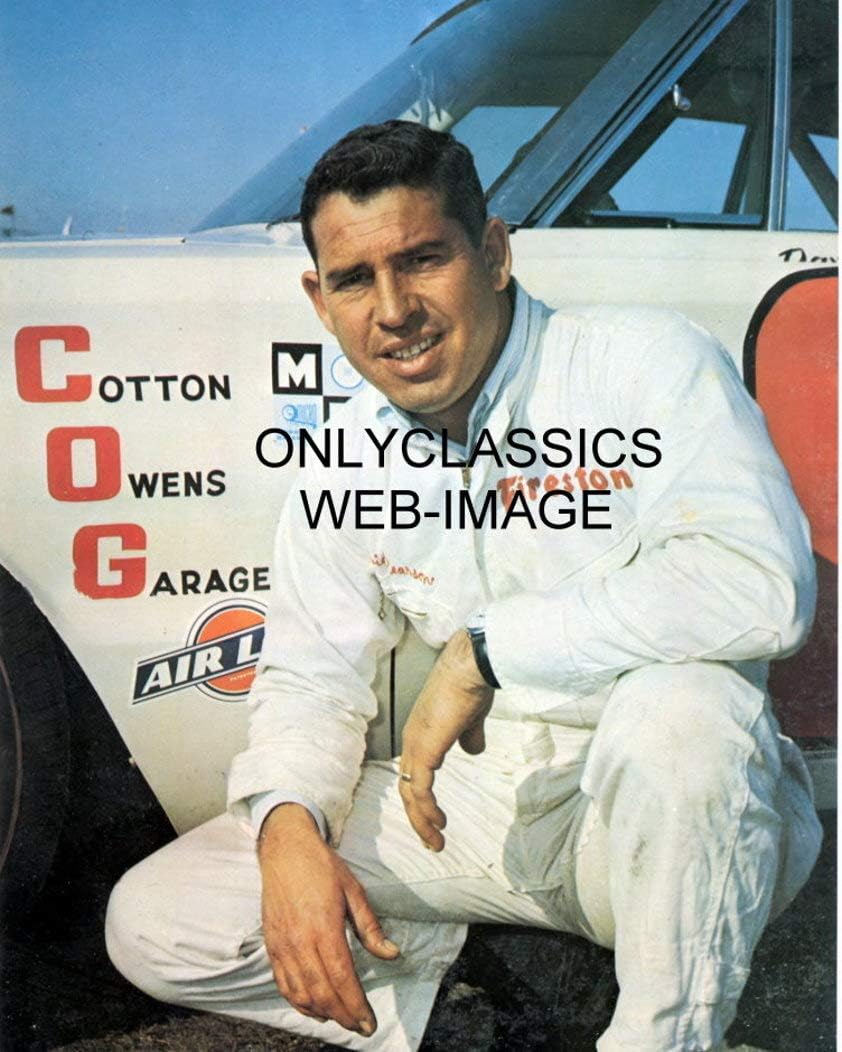 Photographs - OnlyClassics 1960's David Pearson NASCAR Stock CAR AUTO Racing 8X10 Photo Cotton Owens Garage
