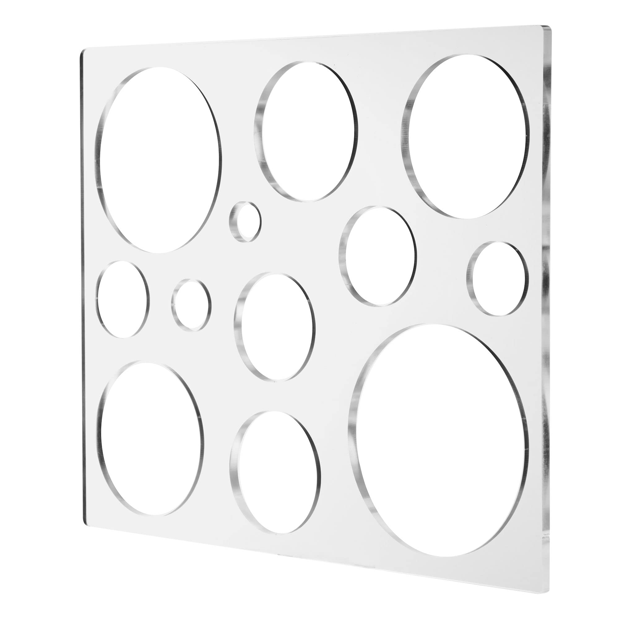 Photo 1 of HERMIT TOOLS 12"*10" inches 12-in-1 Circle Inlay Template | Router and Decorative Templates for Woodworking