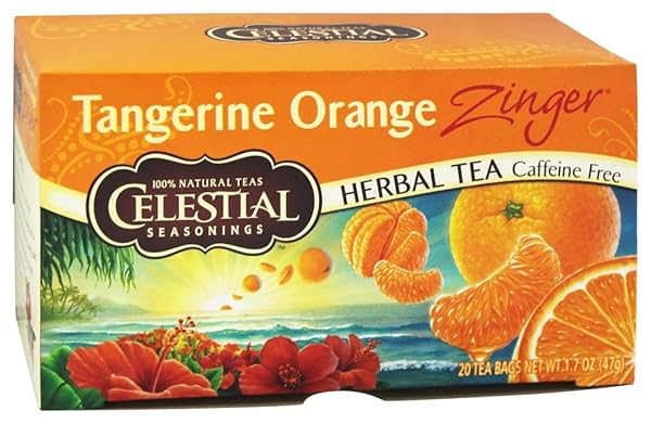 CELESTIAL SEASONINGS TANGERINE ORANGE HERB TEA (3X20 BAG)