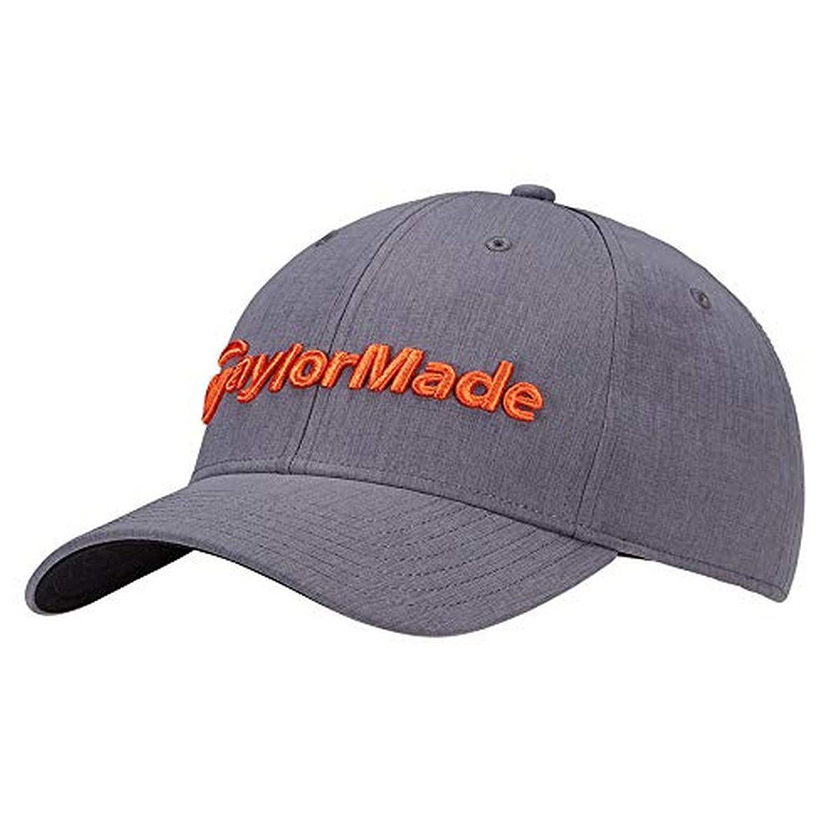 TaylorMade Standard Performance Playing Hat, Gray/Orange, NS Amazon