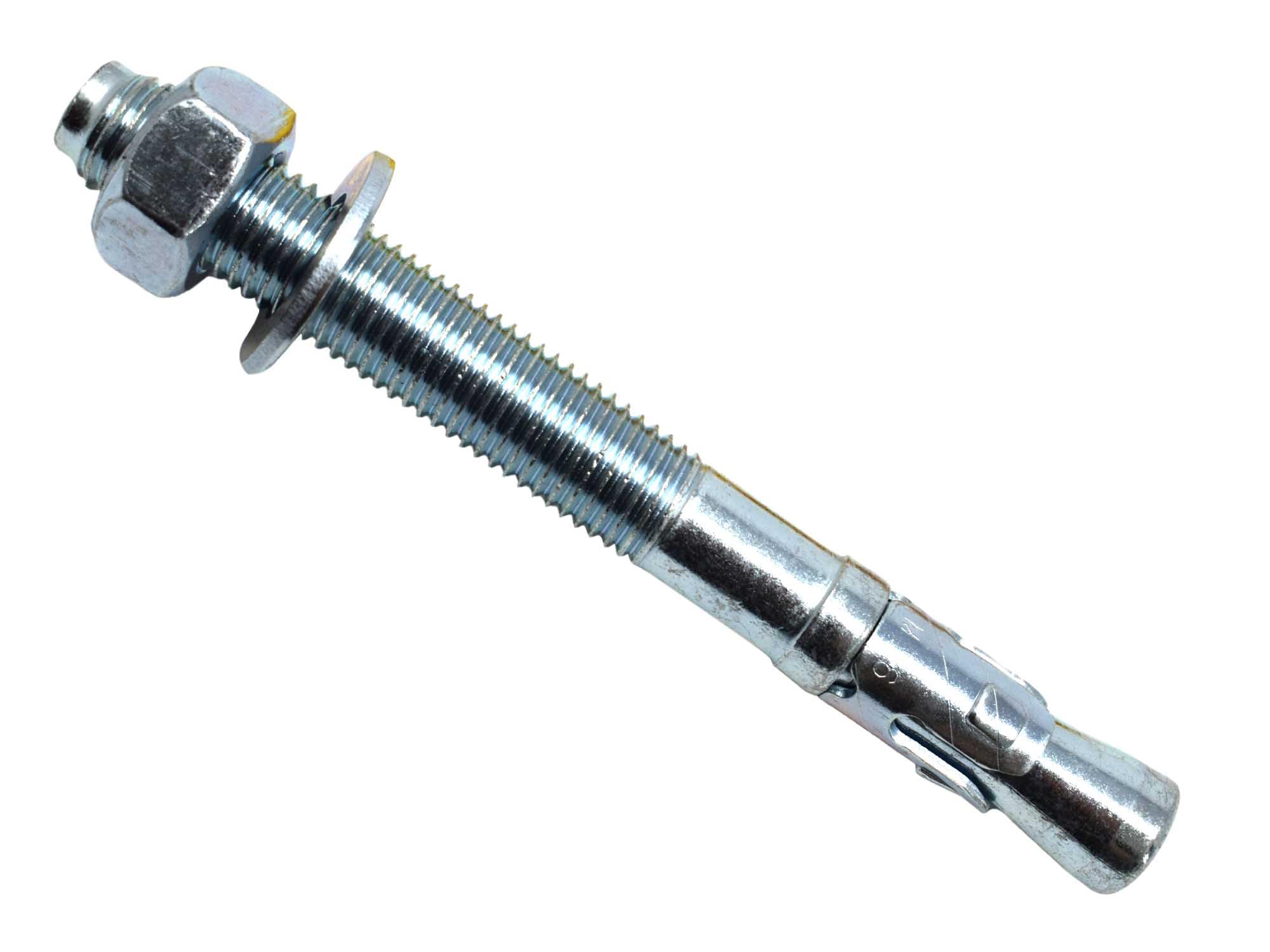 MASONMATE Zinc Plated Through Bolt M16 x 150mm Pack of 20
