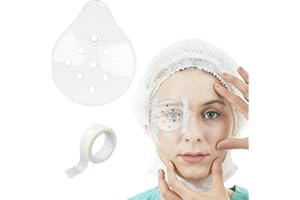 Clear Eye Protect Shield, Med Cataract Sur-gery Recovery Cover Ventilated Patch Gaurd with Fixed Tape for Eye Post-operative 