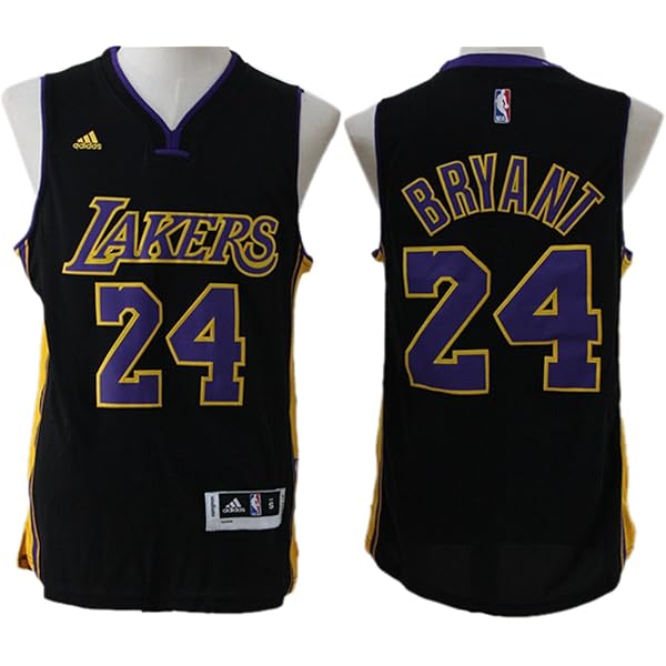 Dominik Lakers 24 Kobe Bryant Black Swingman Jersey XXL