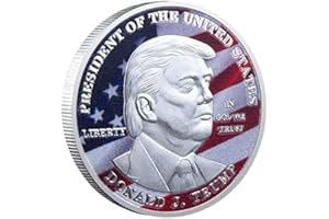 YIQILAFADA Trump Mugshot Donald Trump Coin 2024 Keep America Great Again American Eagle Commemorative Coin Collectibles Gift Gold Coin