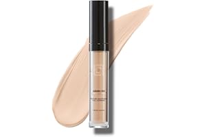 LUMINESS Under Eye Concealer for Dark Circles, ConcealAir (Neutral) - Weightless Coverage & Crease-Resistant Makeup Concealer to Even Out Skin Tones & Help Reduce Dark Spots & Blemishes - 0.25 fl oz