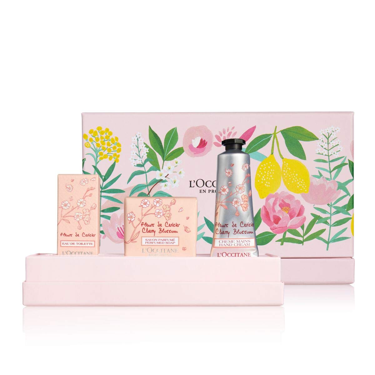 Amazon Com L Occitane Cherry Blossom Discovery Set Premium Beauty