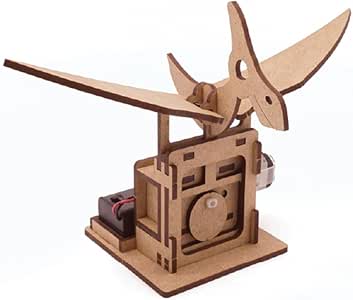 Mize DIY Wooden Motor Automata Assembly Model Kits (Moving Acient Birds
