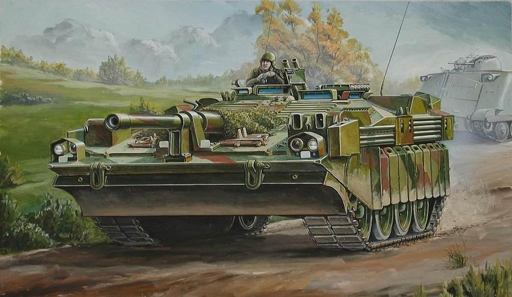 Trumpeter 1:72 - Swedish Strv103C tank