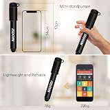 Jsdoin Portable Mini Bike Pump Universal Presta Schrader Valve 100 PSI view 6