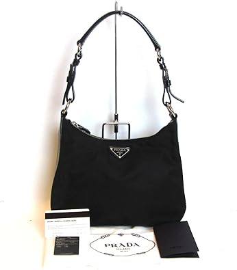prada nylon shoulder bag second hand