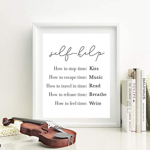 Diseno De Autoayuda Impresion De Poster Beso Respirar Escribir