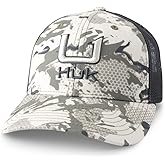 HUK Kids Straw Hat, Wide Brim Fishing & Beach Hat for Kids