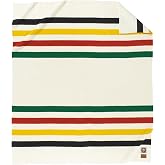 Pendleton National Park Blanket, 100% Wool Blanket, Iconic Park Stripes | Soft Wool Blanket with Cozy Warmth, Breathable Comfort, Napped Texture for Cozy Everyday Moments, Iconic Collectible Keepsake