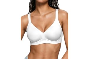 As Fairy Bras for Women No Underwire Jelly Wireless Seamless Full Coverage Comfortable Bra with Airholes