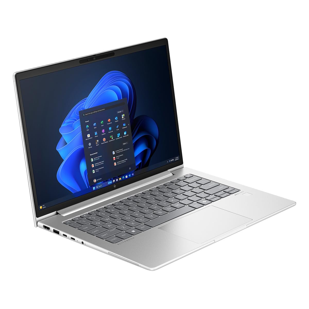 Portátil HP EliteBook 845 G11 14" con pantalla táctil - WUXGA - AMD Ryzen 7 8840U - 32 GB - 1 TB SSD - Teclado inglés - Chip AMD - 1920 x 1200 - Windows 11 Pro - Gráficos AMD Radeon 780M - In-Plane Swi