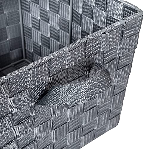 HoneyCanDo BTH03484 6 Tier Metal Tower Bathroom Shelf, 12.6” L x 11