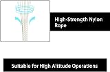 YAYODS 60m White Nylon Rope 6mm Heavy Duty Hanging String Cord for Outdoor view 3