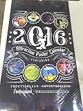 Disney Parks 2016 Theme Park Attraction Poster Calendar NEW