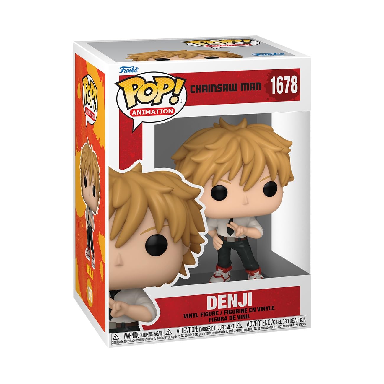Funko POP! Animation: CSM - Denji - Chainsaw Man - Collectable Vinyl Figure - Gift Idea - Official Merchandise - for Kids & Adults - Anime Fans - Model Figure for Collectors and Display