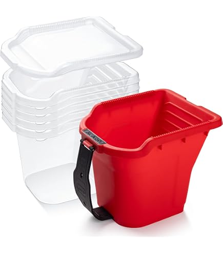 Paint Buckets VOOMEY 24-Pack Liners - Disposable Bucket Liners For Handheld A 1113784 Paint Buckets VOOMEY 24-Pack Liners - Disposable Bucket Liners For Handheld A 1113784