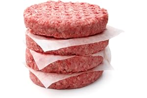 MUCHAI INNOVATIONS Hamburger Patty Paper | Non-Stick, Dry Waxed Food Grade 5 X 4 | Microwave and Freezer Safe | Separating Frozen Ground Beef Burger Turkey Patties & Other Foods (2000 Pcs)