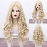 MUPUL Sarah Sanderson Wig Long Blonde Wigs for Hocus Pocus 2 for Sarah Costume Women Halloween Witch Costume Accessories for 