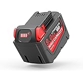 Stairlie 9.0Ah 18V Battery Replacement for Milwaukee WK1890 Mk-18 Tools, Compatible with 48-11-1840, 48-11-1828, 48-11-1820, 48-11-1815, 48-11-1850, 48-11-1890, 2646-22CT Cordless Power Tools