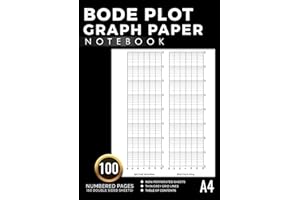 Bode Plot Graph Paper Notebook: Semi-Log and Log-Log Grids for Frequency Response Analysis, Control Systems, and Electronics 