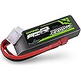 OVONIC 3S Lipo Battery 50C 2200mAh 11.1V Lipo Battery with Dean-Style T Connector for RC Airplane Quadcopter Helicopter FPV Drone