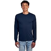 Jerzees Mens Dri-Power Cotton Blend Long Sleeve Tees, Moisture Wicking, Odor Protection, UPF 30+, Sizes S-3x