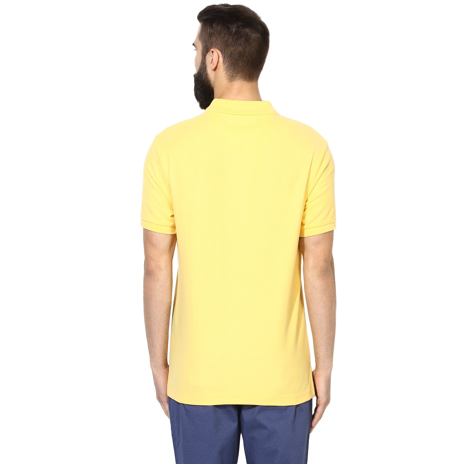 red tape men's solid regular fit t-shirt