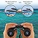 Soobuy 12x32 Binoculars for Adults, Compact Folding Binoculars for Bird Watching Outdoor Sports Games Concerts Stargazing, High Power BAK4 Prism FMC Lens, Best Gifts for Dad