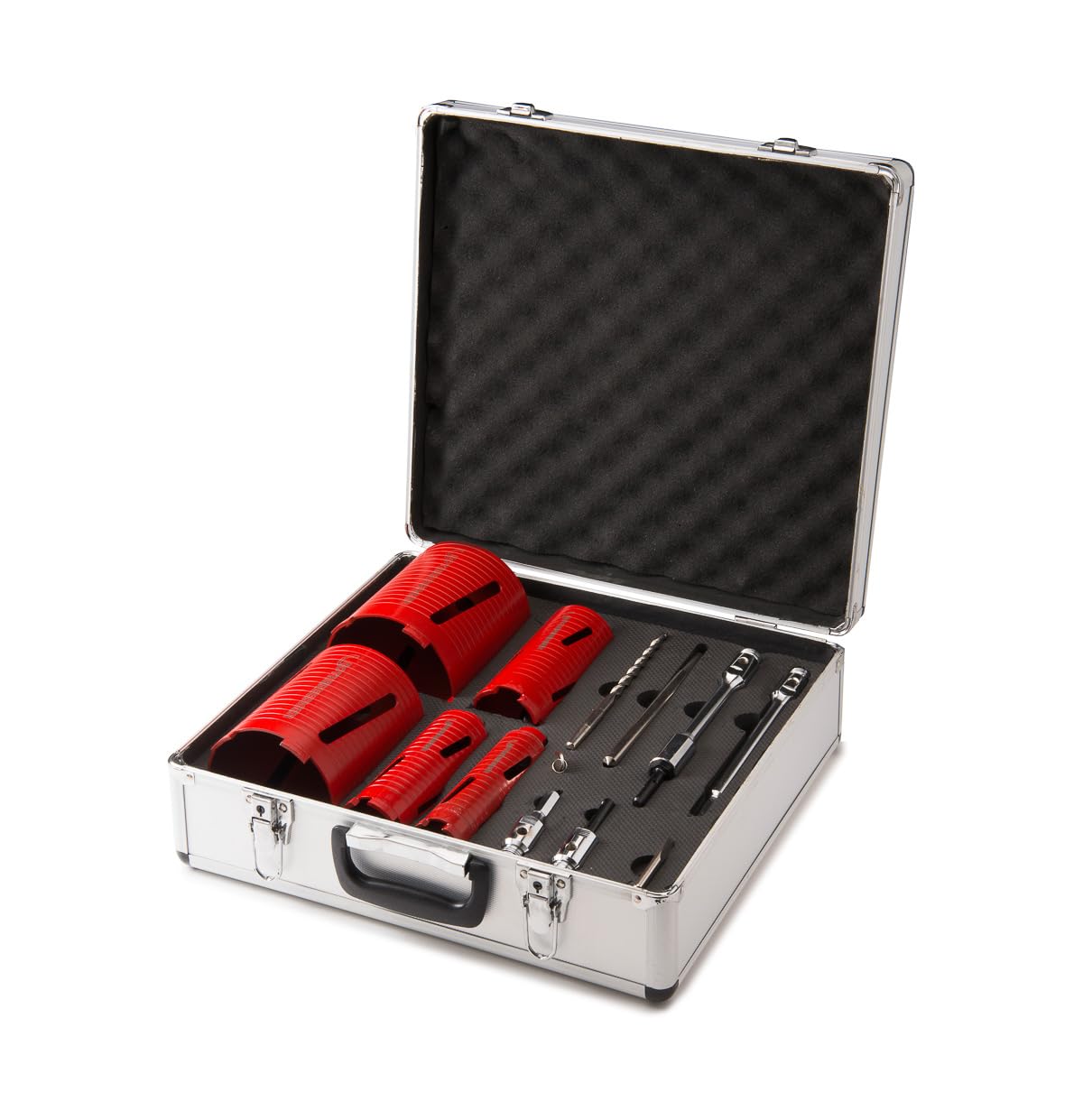 Rothenberger 89020 Dry Diamond Core Drill Set 42-52-65-117-127